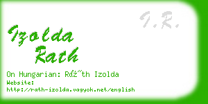 izolda rath business card